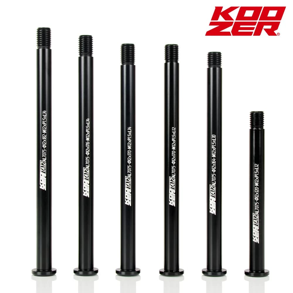 KOOZER TA12 bicicletta perno passante bici da strada 12/15mm MTB perno passante asse ruota albero mozzo 12 x10 0/142/148mm