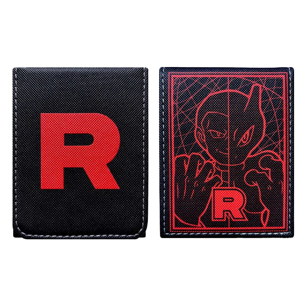 Diy Self Made New Giovanni Mewtwo Card Protection Box Ws Opcg Ygo R Leather Card Storage Box Anime Card Gift Toys