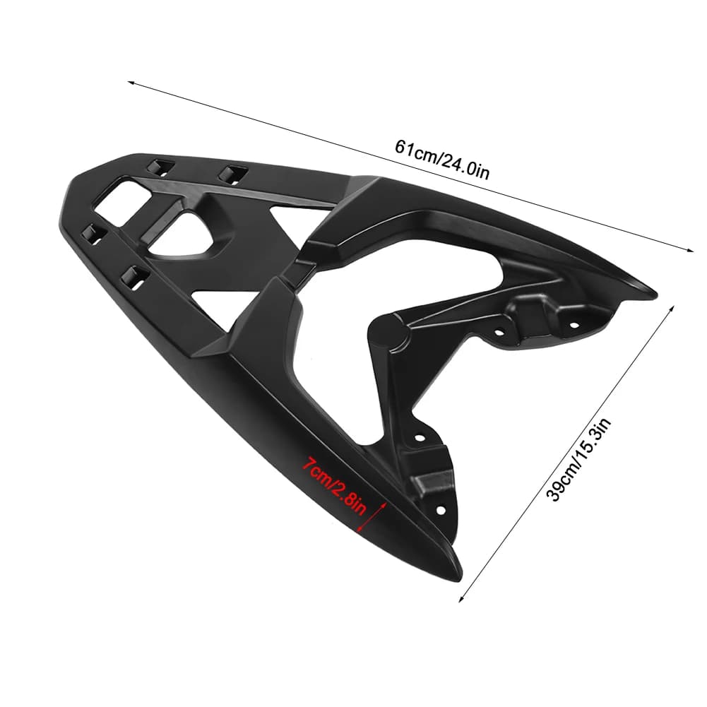 Staffa per mensola per carico Portapacchi posteriore per moto Portapacchi per carico Staffa per mensola per Nmax 155 2017-2019 Portapacchi posteriore