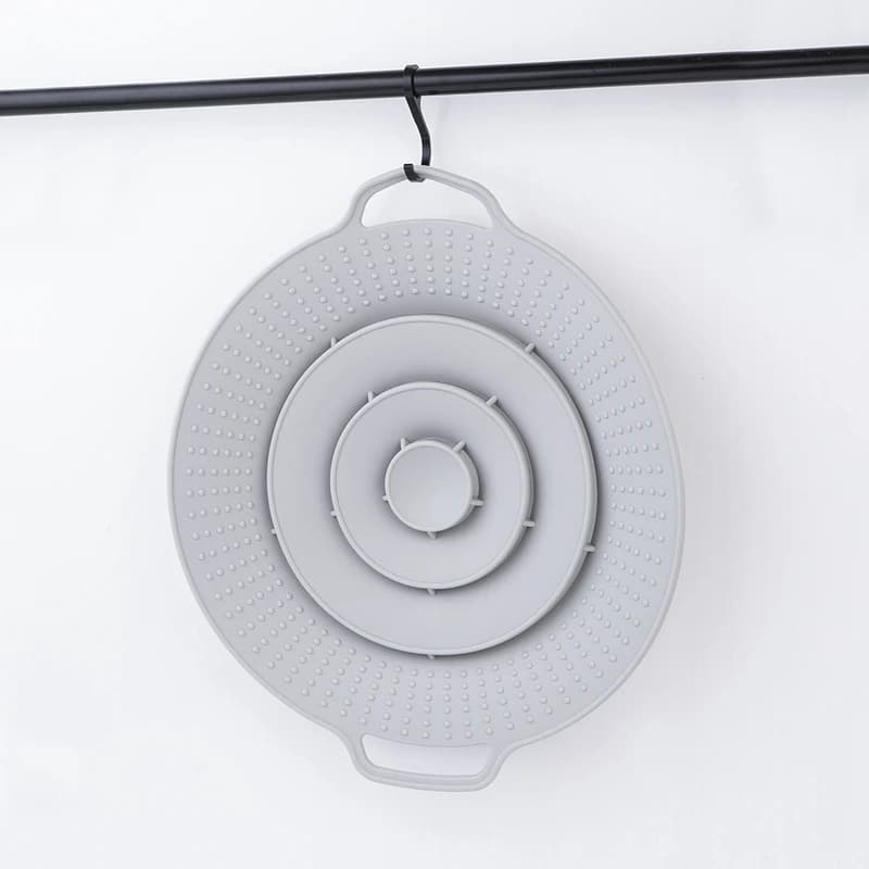 A02M-Silicone Microwave Cover, 33,5 cm suction cup for pots, pans, bowls, cups and non-stick pans, splash proof