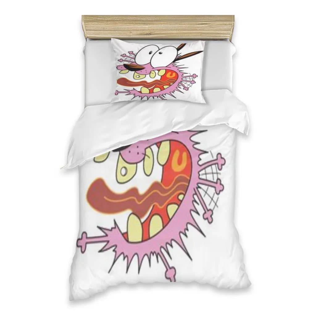 Cartoon T-COURAGE C-Cowardly Dogs Set of single sheets Full case Single linen cover