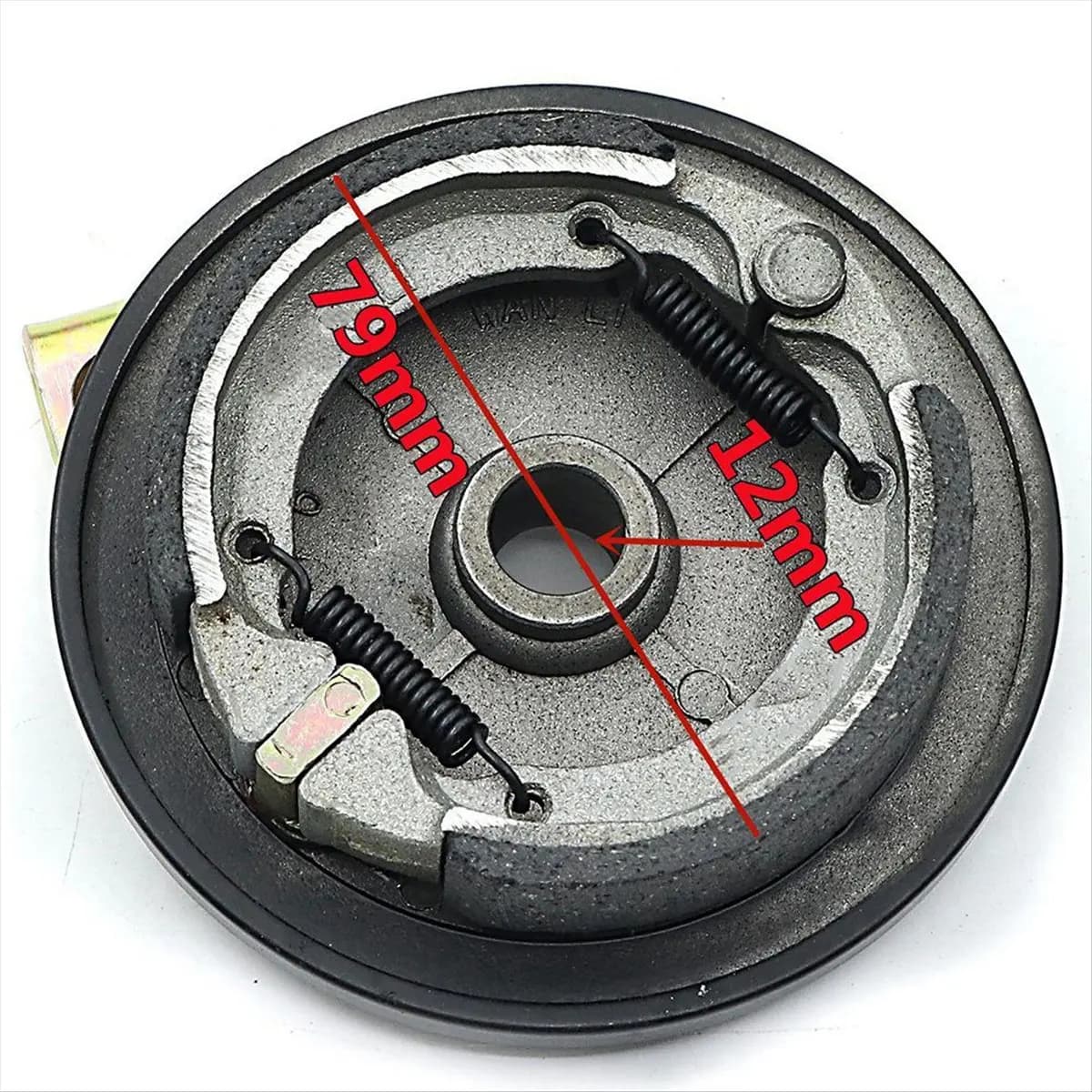 ABME New 8-Inch Electric Scooter Brake Cover Motor Drum Brake Cover Electric Scooter Mechanical Brake Pads