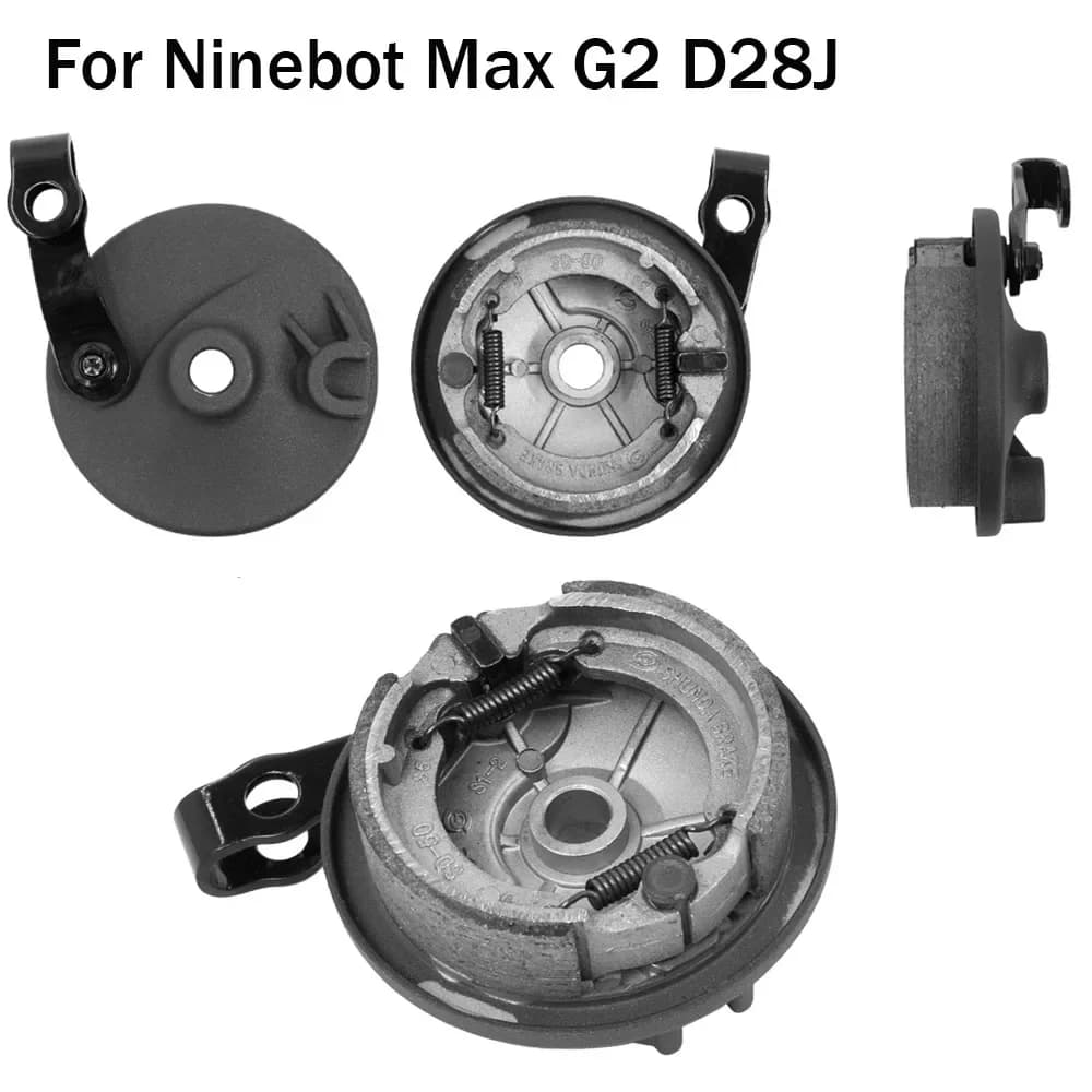 Scooter elettrico Ruota Anteriore Tamburo Freno Per Ninebot KickScooter Max G2 D28J Pastiglie Freno Montaggio Parti di Skateboard