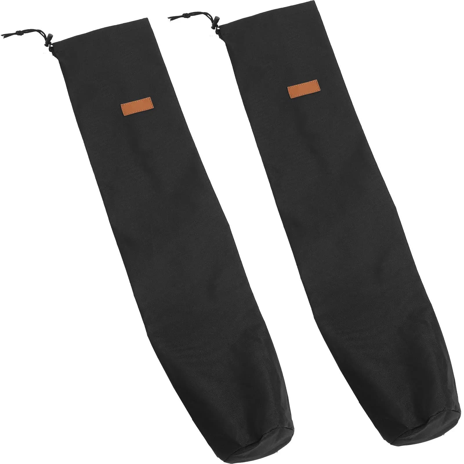2 Pezzi Borsa per Canna da Pesca e Palo da Tenda in Tessuto Oxford, Resistente all'Usura, Durevole, per Pali da Tenda e Bastoni da Trekking