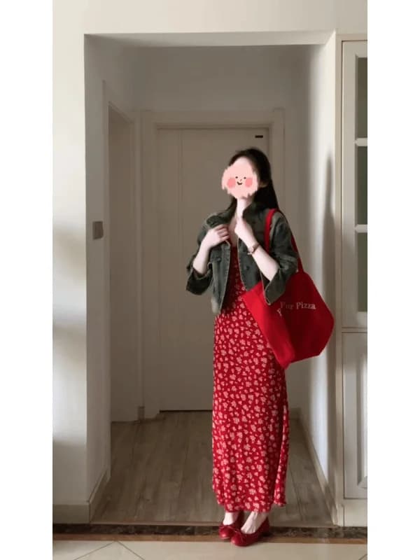 Retro Hong Kong Style Faded Denim Jacket Women's Short Sleeve Long Loose Fit Spring New Arrival Chic Versatile Size
