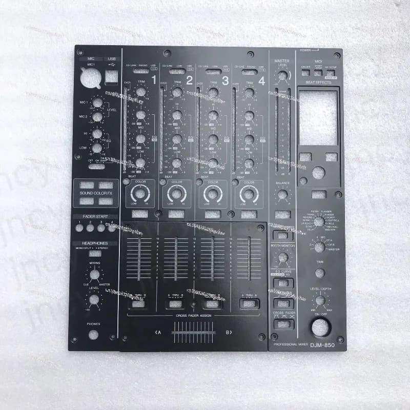 Set completo di pannelli mixer DJM-850, scheda fader, piastra in ferro, piastra media, accessori per lettore di dischi