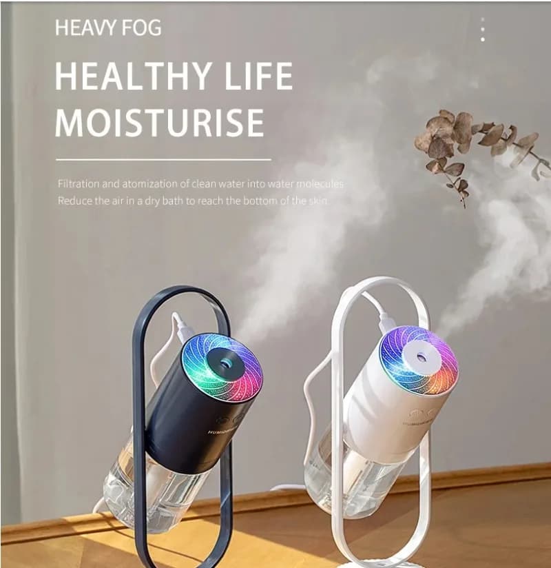 Mini purificatore d'aria USB per casa e auto - Purificatore d'aria portatile a ioni negativi che rimuove fumo, odori e formaldeide