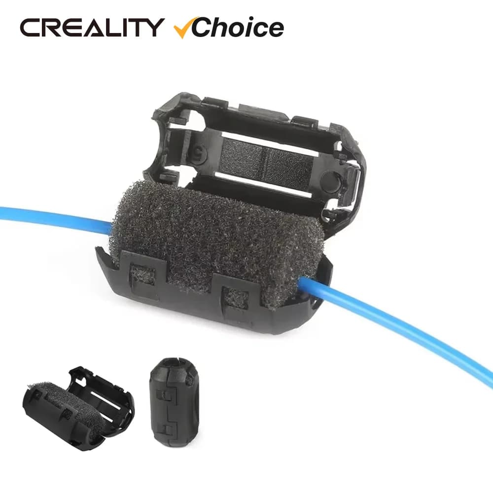 Creality Filament Filament Filters Cleaner 3D Printer Parts Blocks Dust removal Antistatic nozzle for clean debris for ABS PLA TPU PETG