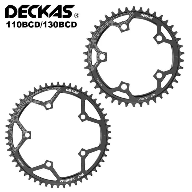 DECKAS 110BCD 130BCD corona corona stretta larga catena rotonda anello 36T 38T 40T 42T 44T 46T 48T 50T 52T 54T 56T 58T pignone