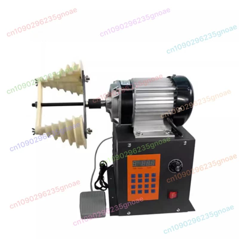 Avvolgitore bobina CNC completamente automatico da 350 W/500 W/750 W - Contatore programmabile per ventola da tavolo e avvolgimento motore elettrico