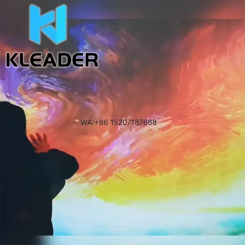 Wmwmnu for LED Screen Interactive AR Games Human Body Induction Shadow Dance Holographic Immersive Augmented Reality Kinetic