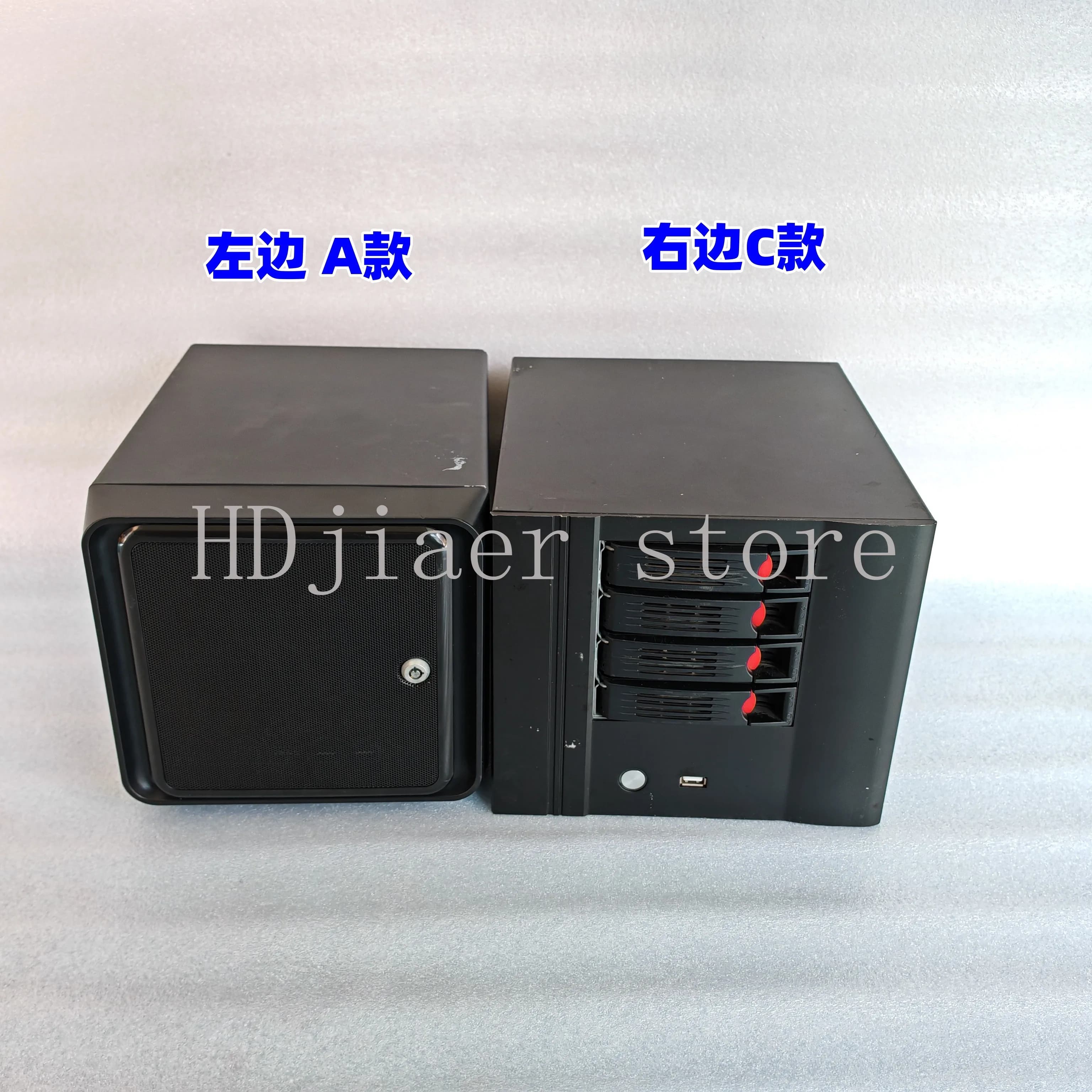 NAS Snail a 4 alloggiamenti con sistema operativo Black Synology e Feiniu - Mini PC per archiviazione di rete domestica, ufficio e aziendale