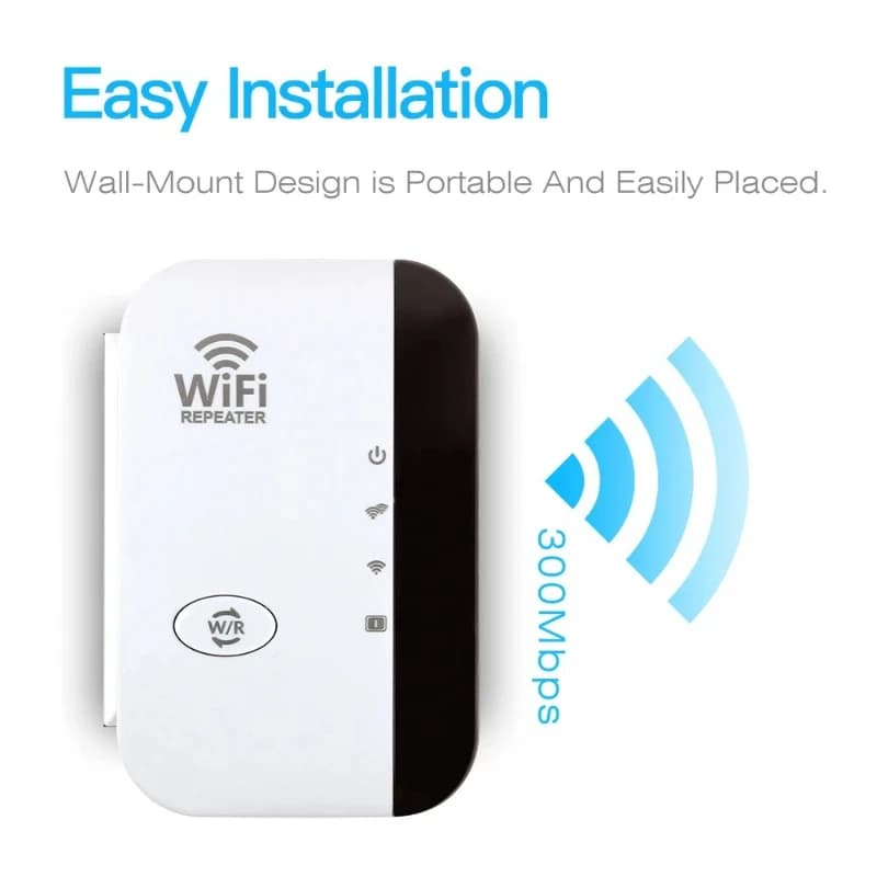 300Mbps Wireless Repeater Remote Extender Amplifier 802.11N Booster Repetidor Amplifier WiFi Reapeter