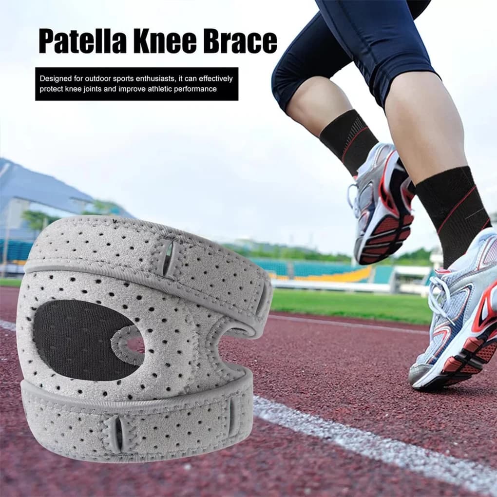 Professional Sports Knee Brace Patella Strap Wide Usage ForVarious Activities Knee Brace Anti-collision Sponge Adjustable Buckle
