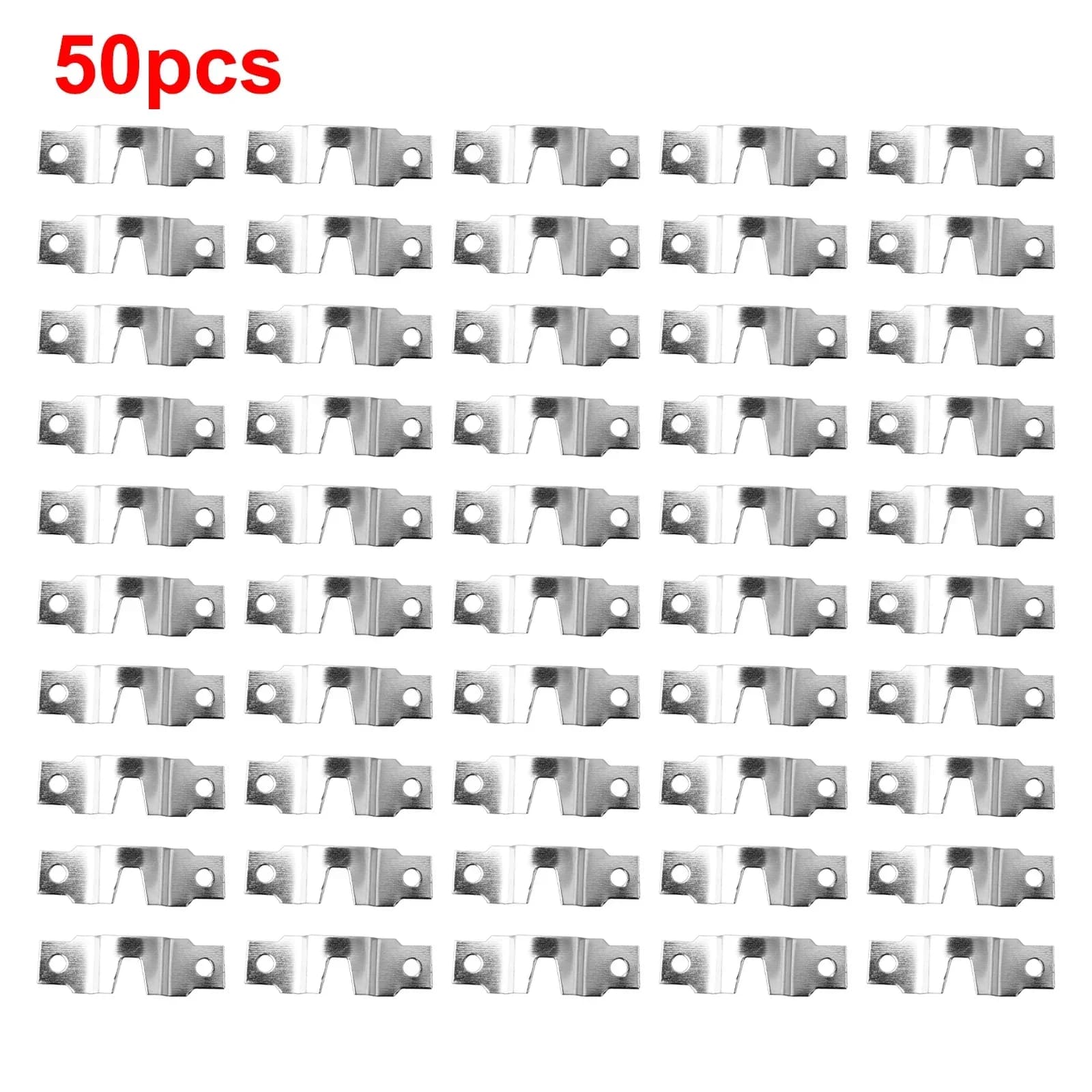 10/50PCS Gancio per cornice Ganci per appendere foto Framer Parete Pittura a olio Ganci per specchio Elementi di fissaggio