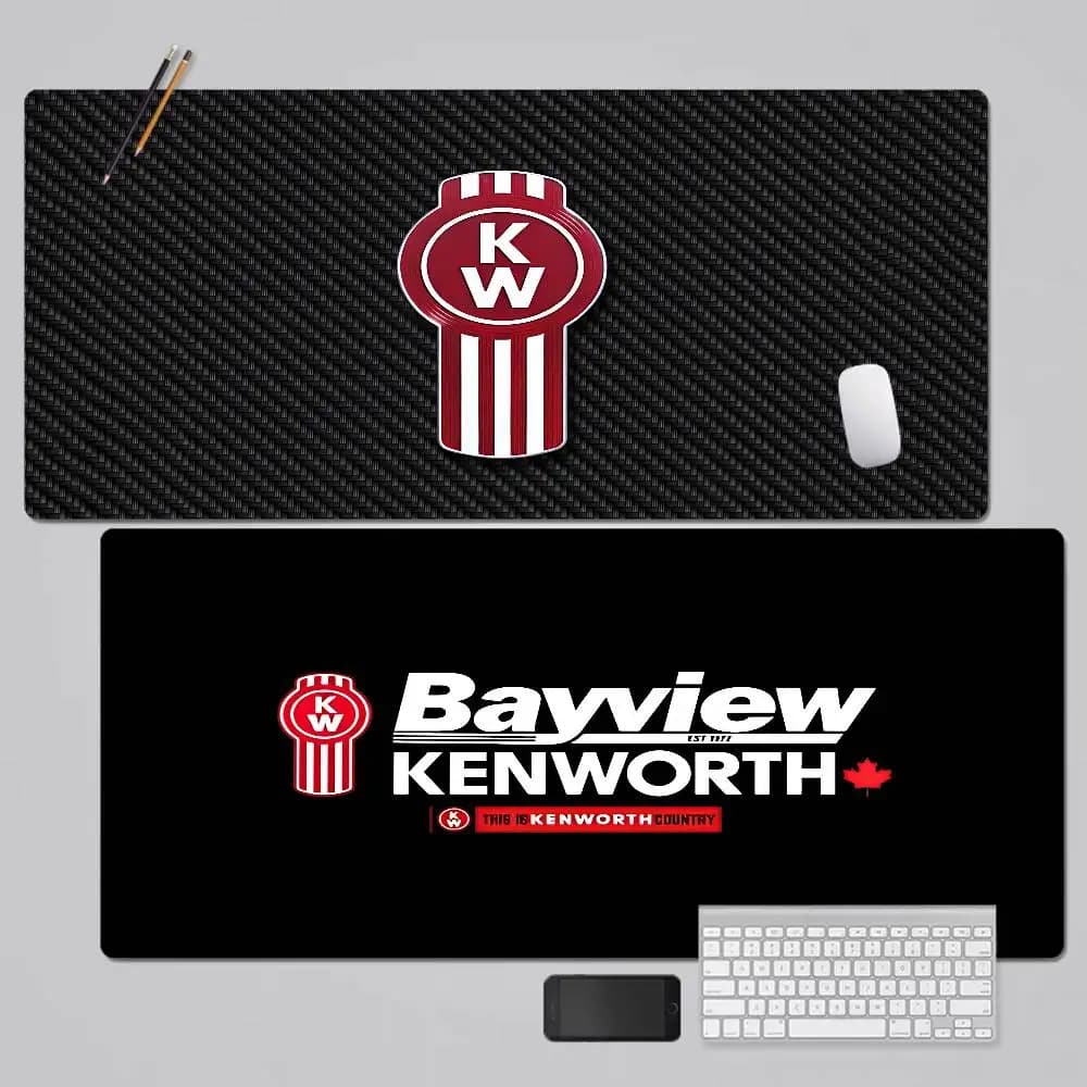 Tappetino per mouse K-Kenworth Truck Logo, grande, XXL, per laptop da gioco, per computer, per notebook, per giocatori