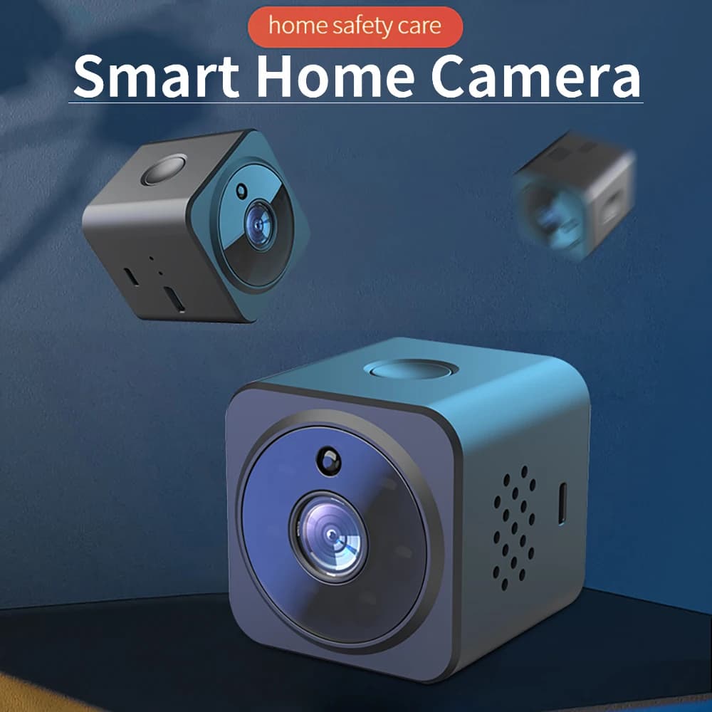 Mini telecamera HD 1080P WiFi Monitoraggio wireless Protezione di sicurezza Monitor remoto Videocamere Video sorveglianza Smart Home