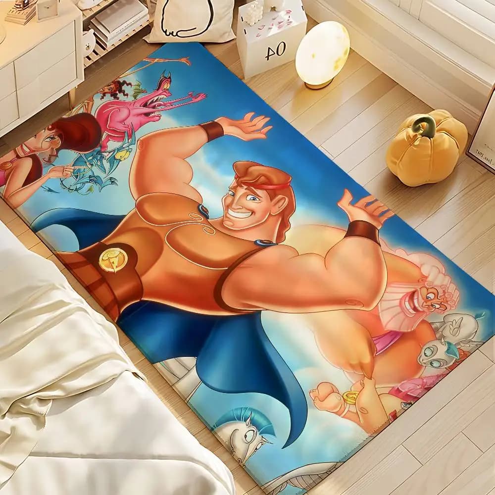 Tappeto Hercules, tappetino antiscivolo per il bagno, tappetino per la porta, tappetino decorativo per la casa, tappetino per porta d'ingresso, tappetino antigraffio