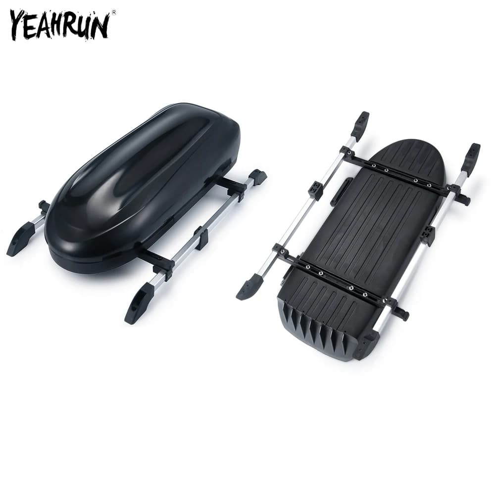 YEAHRUN per portapacchi in scala 1/10/portapacchi multifunzione portapacchi portapacchi Bar per TRX4 RC Crawler ricambi auto