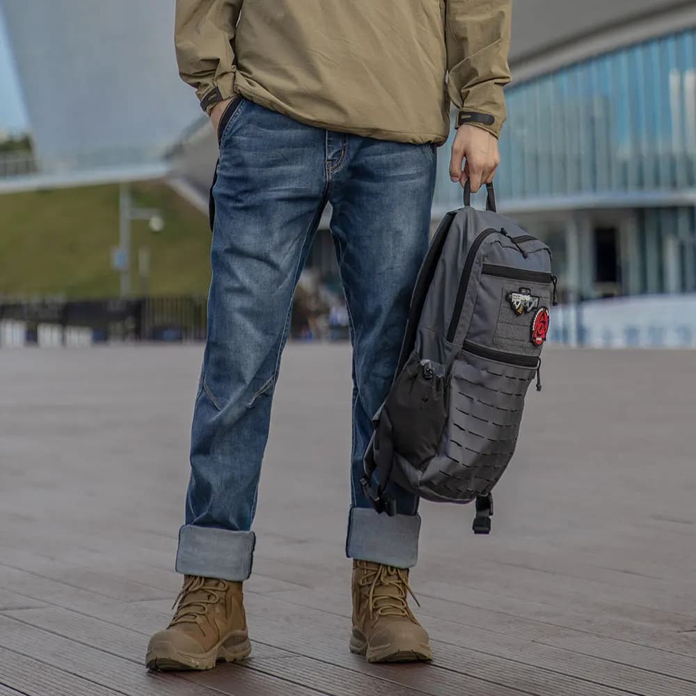 Emersongear Blue Label Freedom Jeans tattici Duty Cargo Pantaloni DENIM Pantaloni ergonomici da campeggio Escursionismo Caccia Sport all'aria aperta