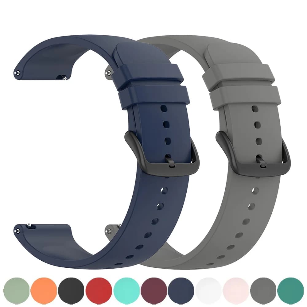 Vivoactive 6 5 3 Music Watchband 20mm Silicone Sports Bracelet Band For Garmin Forerunner 245 645 158 55 168 165 Music Correa