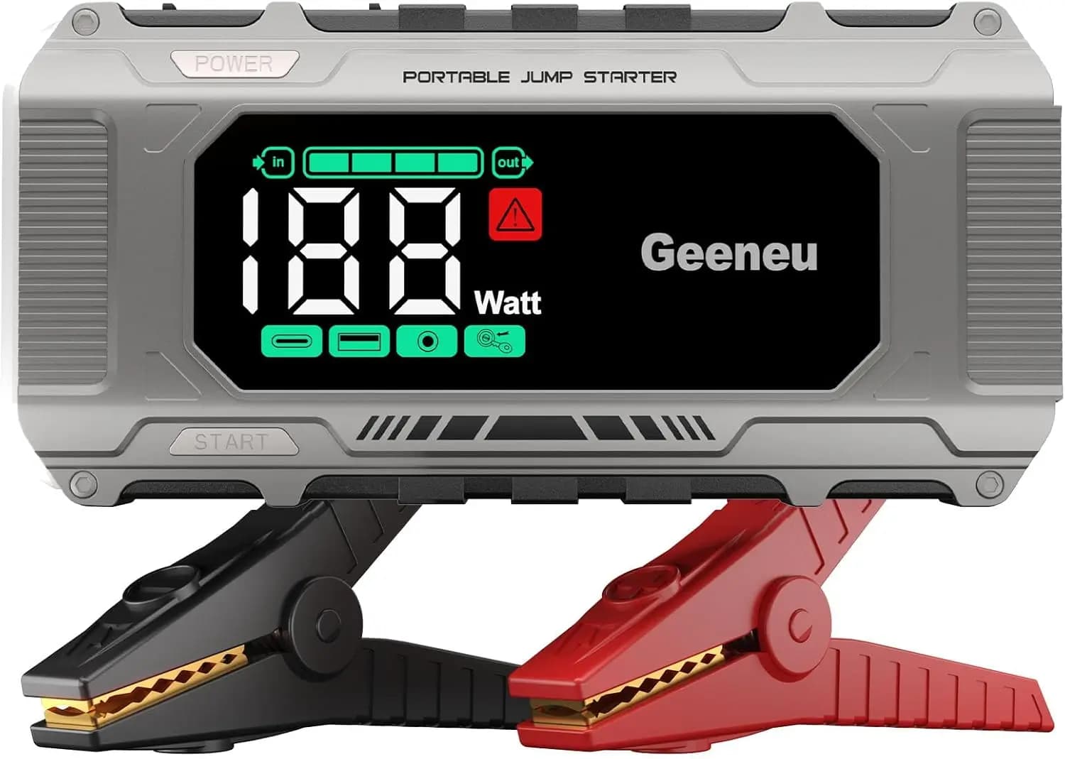 Avviatore di Emergenza Portatile 8000A con Caricatore Rapido PD 65W, Luci di Emergenza per Tutti i Veicoli
