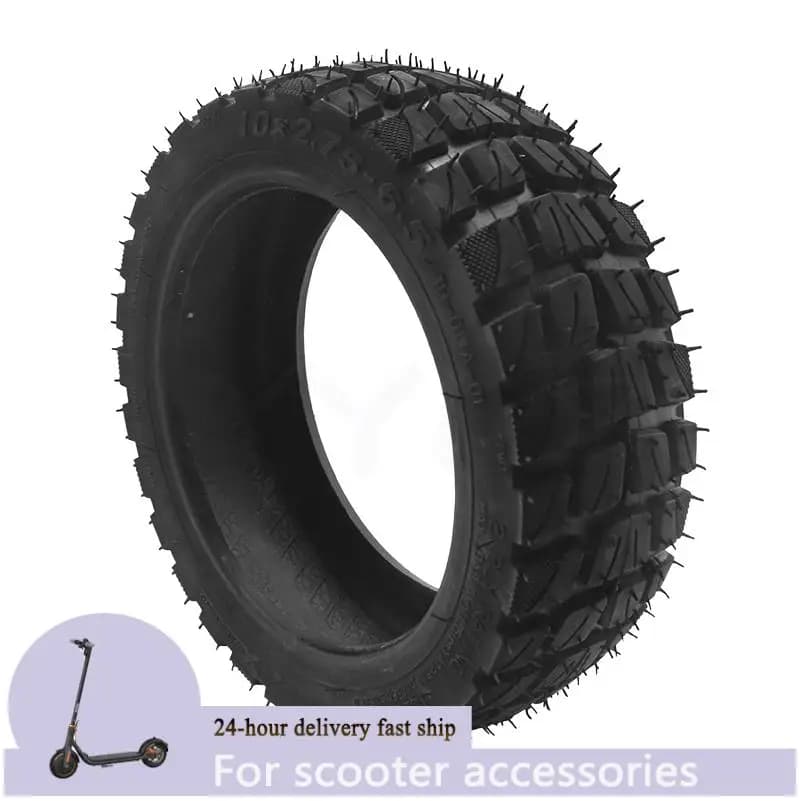 Pneumatico Esterno Tubeless Fuoristrada 10x2.75-6.5: Ricambio da 10 Pollici per Monopattino Elettrico Speedway 5 e Dualtron 3