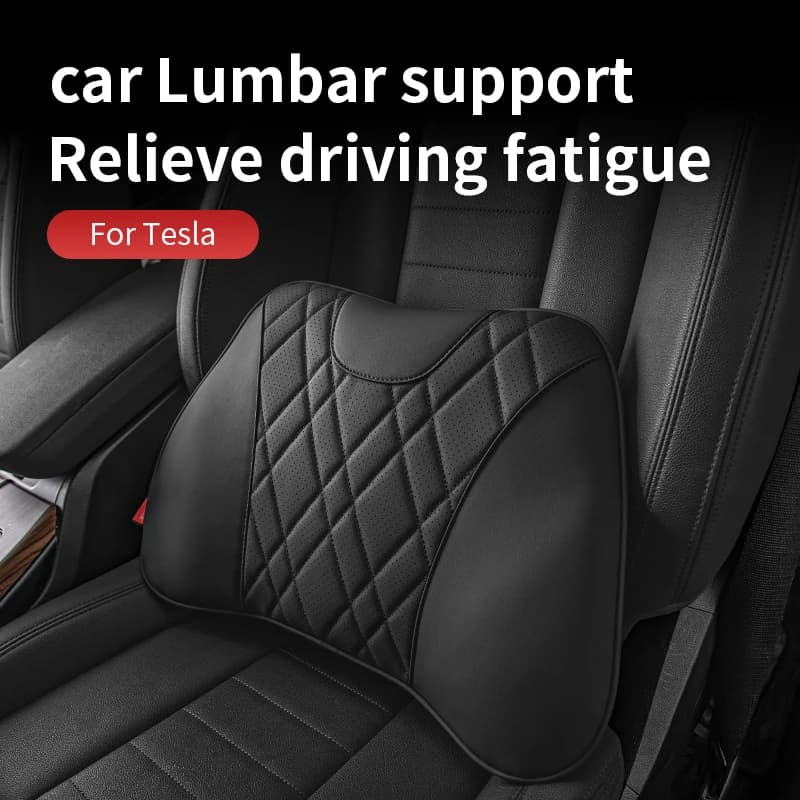 Per Tesla Model S MS Modello 3 Highland M3 Modello X MX Modello Y RWD a lungo raggio IL MIO cuscino per lo schienale Supporto lombare Cuscino per la vita dell'auto