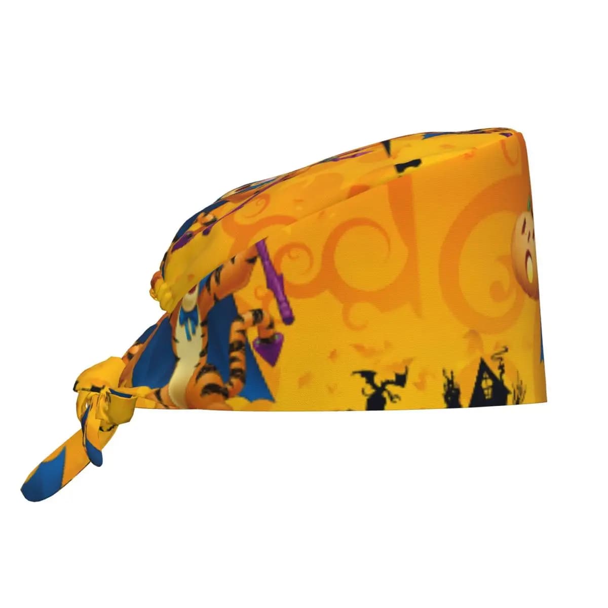Cappello Chirurgico Personalizzato Winnie The Pooh e Tigger, Berretto da Sala Operatoria per Uomini e Donne, Cappello da Infermiere, Cappello da Laboratorio