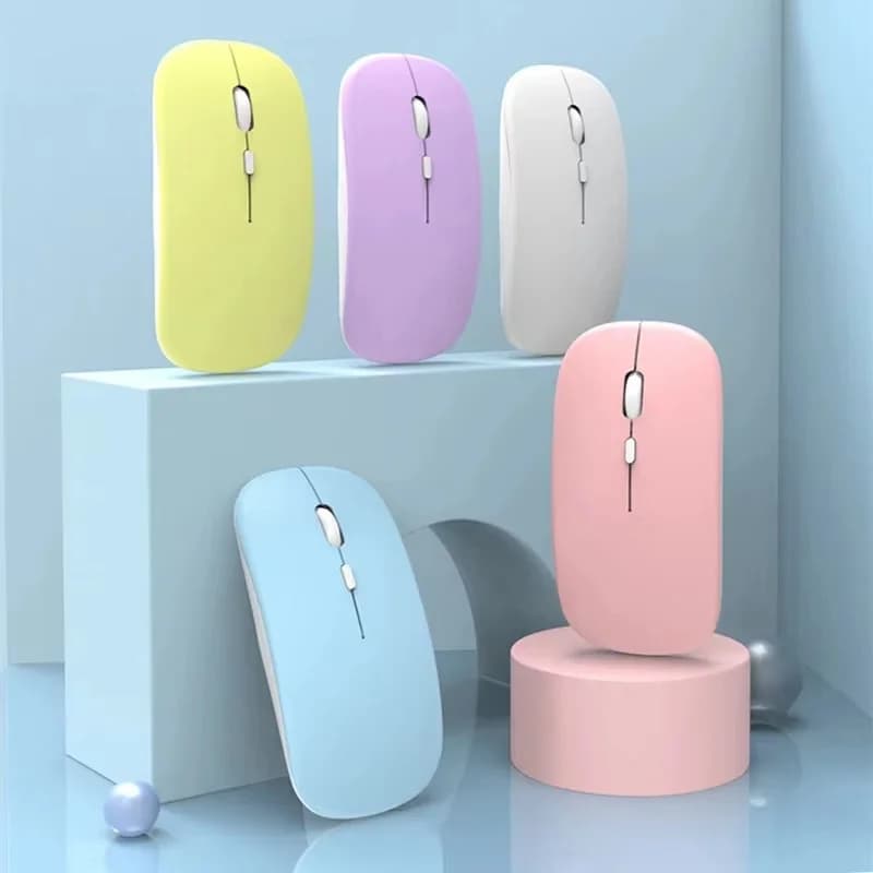 Bluetooth Mouse Wireless Mouse Computer Silent Mouse Portable Play Mouse for iPad Air Pro Tablet Macbook Laptop Xiaomi