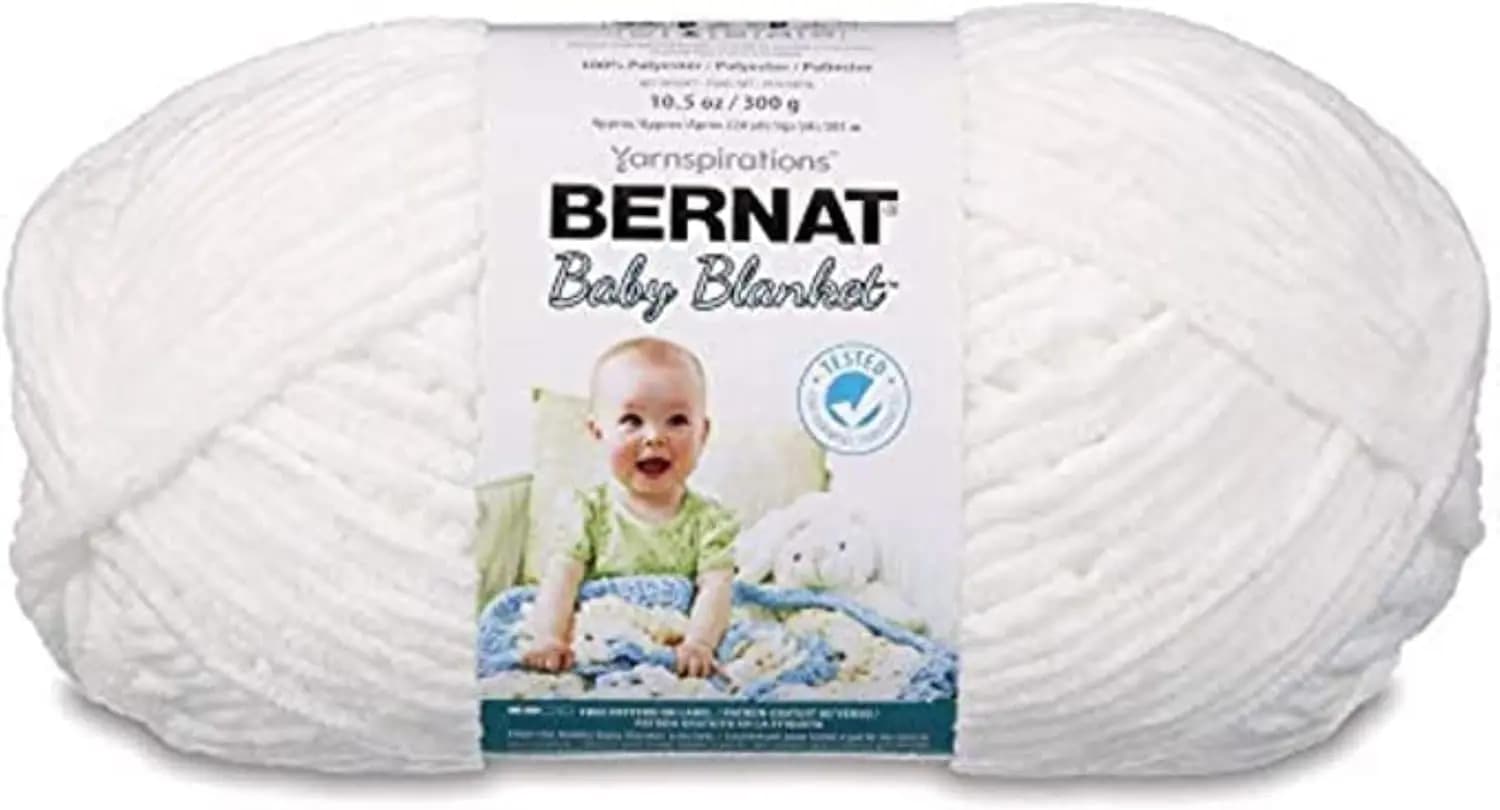 Filato Super Voluminoso per Neonati - 10.5oz/300g Poliestere, 220 Iarde per Progetti di Lavoro a Maglia e Uncinetto