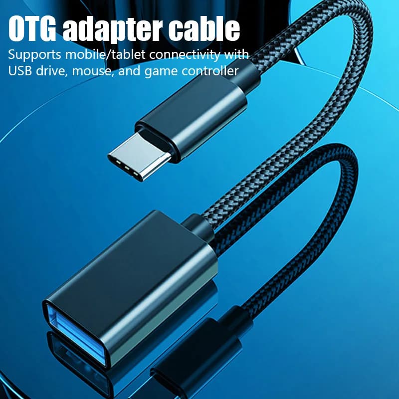 Adattatore OTG Cavi micro USB Cavo USB OTG Micro tipo C a USB per MacBook Air Pro Samsung Xiaomi Telefono Android per unità flash