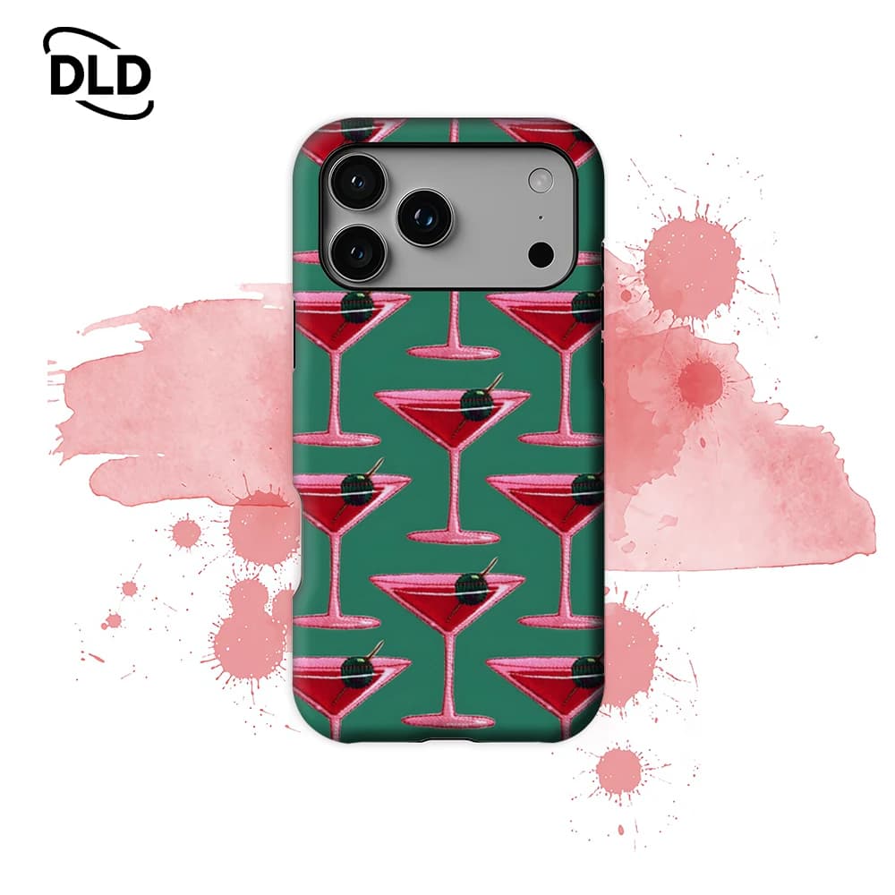 Custodia Magnetica Rosa a Griglia per iPhone 17 16 15 14 13 Pro Max Plus, Robusta a Strato Singolo o Doppio