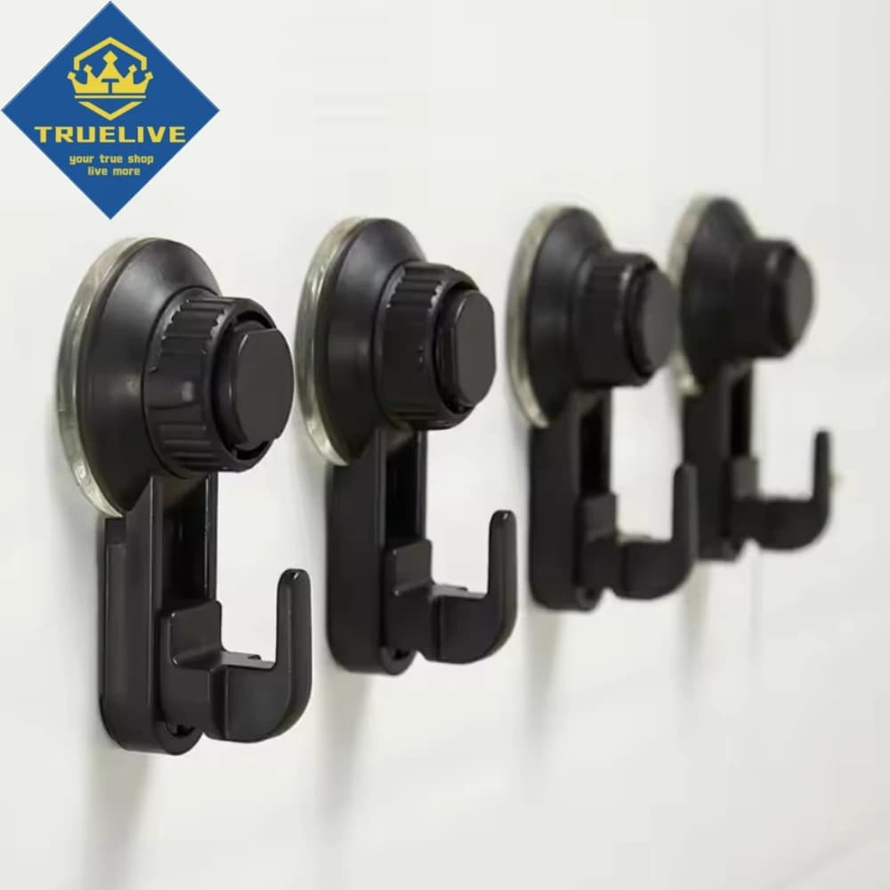5/3/1PCS Gancio per punzonatura gratuito Aspirazione Forte ventosa Gancio Tazza Ganci per vestiti Bagno Cucina Gancio per vuoto Ganci multiuso