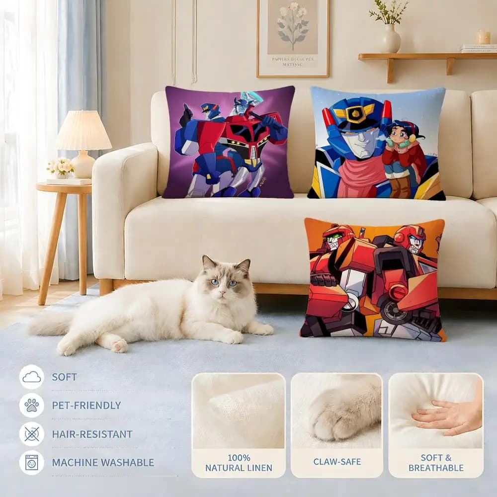 Fodere per cuscini da divano adatte a gatti e cani Bang Bravern, federe decorative per sedie 45x45 40x40