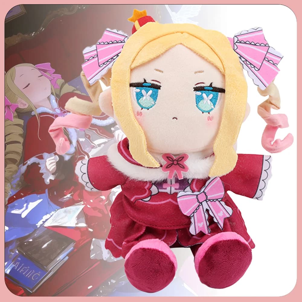 Nuovo Re:ZERO Inizia la vita in un altro mondo Chocopuni Peluche Beatrice Giocattoli di peluche Figura carina Bambole di pezza Ventole Regali di Natale