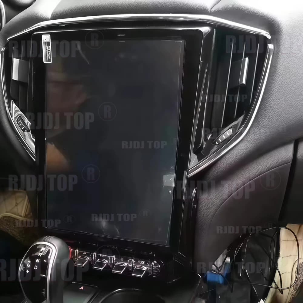12.3 "Android 13 Per Maserati Ghibli 2014-2019 CarPlay Autoradio Touch Screen Lettore Multimediale di Navigazione GPS Accessori Auto