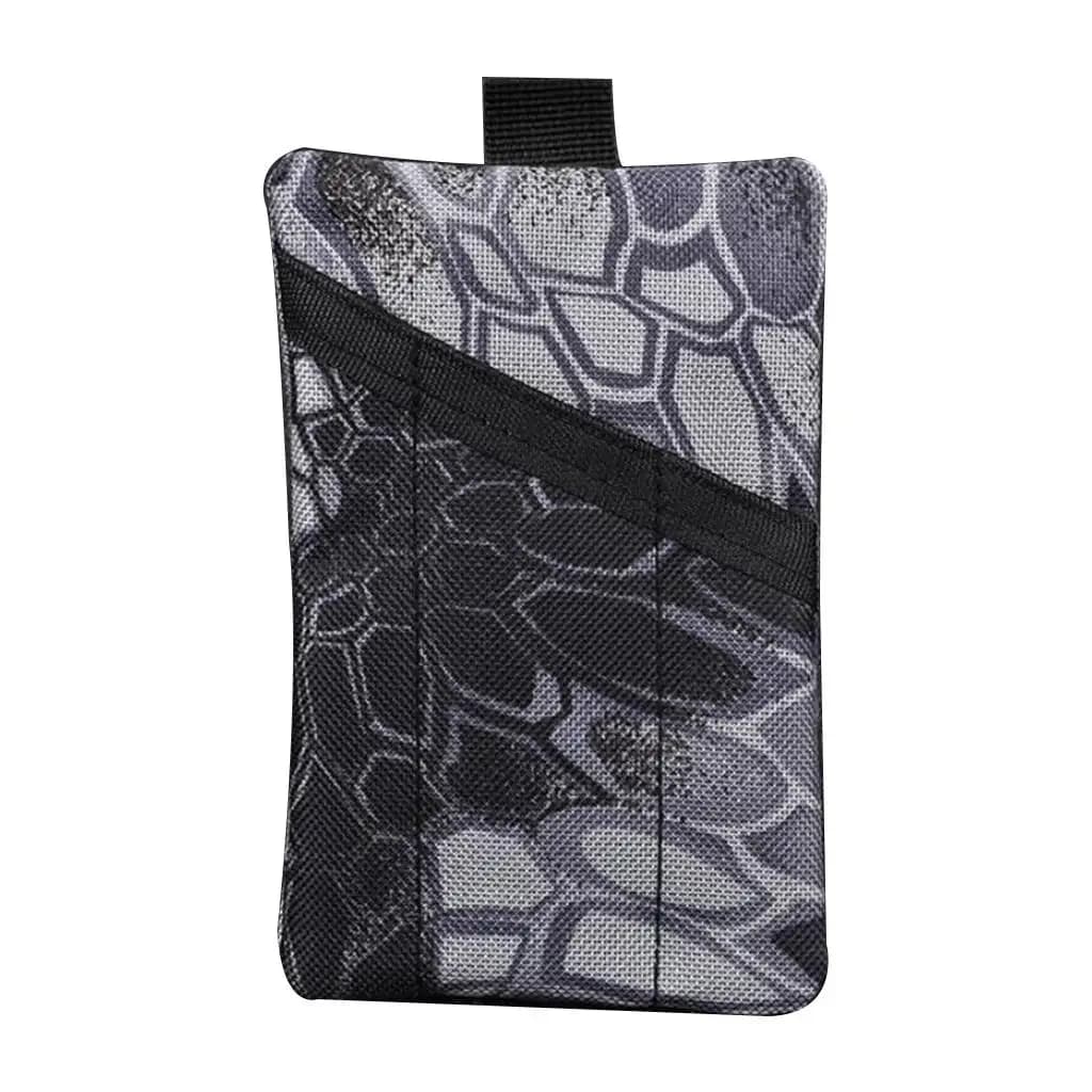 Marsupio in tessuto Oxford per adulti unisex, marsupio alla moda con tasca con cerniera per escursionismo, ciclismo, pesca, corsa