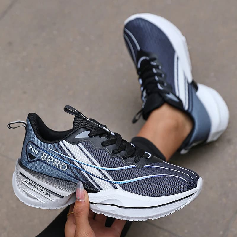 Women's Sports Shoes Men's Ultralight Running Shoes For Marathon Jogging Couples Comfortable Outdoor Athletic Walking Shoes
