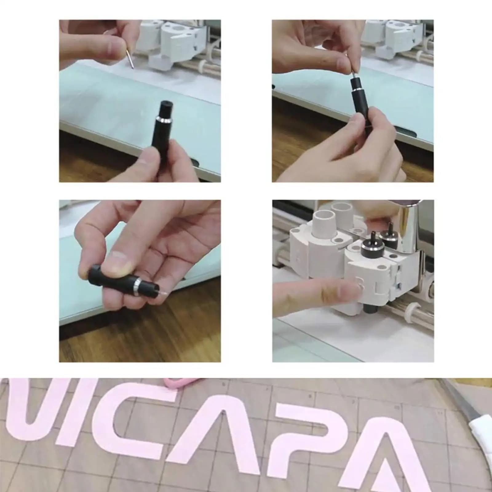 Acciaio al tungsteno 30 ° Lame di Taglio Poco Profonde per Macchine da Taglio Cricut Maker Expression, Ricambio per Air 2