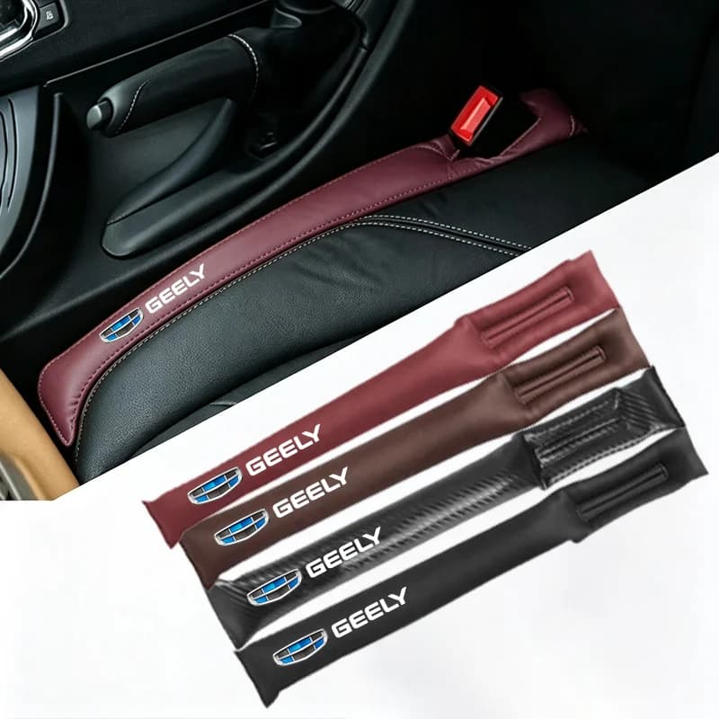 Suede Car Seat Gap Stopper-Stops Item Drop,Comfortable Touch For Geely geometry C Gc6 Gx3 Ec7 Atlas Cross NL3 X6 GS Accessories