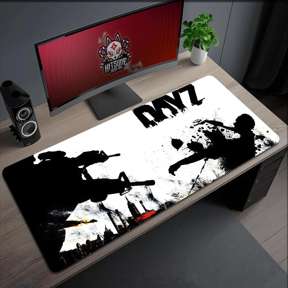 Tappetino per Mouse Antiscivolo da Gioco, per Ufficio e Studenti, D-DayZ, Extra Spesso, Grande Formato, per Scrivere e Giocare