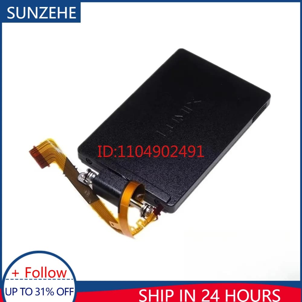 New Original LCD Screen for Panasonic Lumix S5 DC-S5GK S5M2 S5II S9 DC-S9 G9 Mark II G9II DC-G9M2 Mounting + Hinge