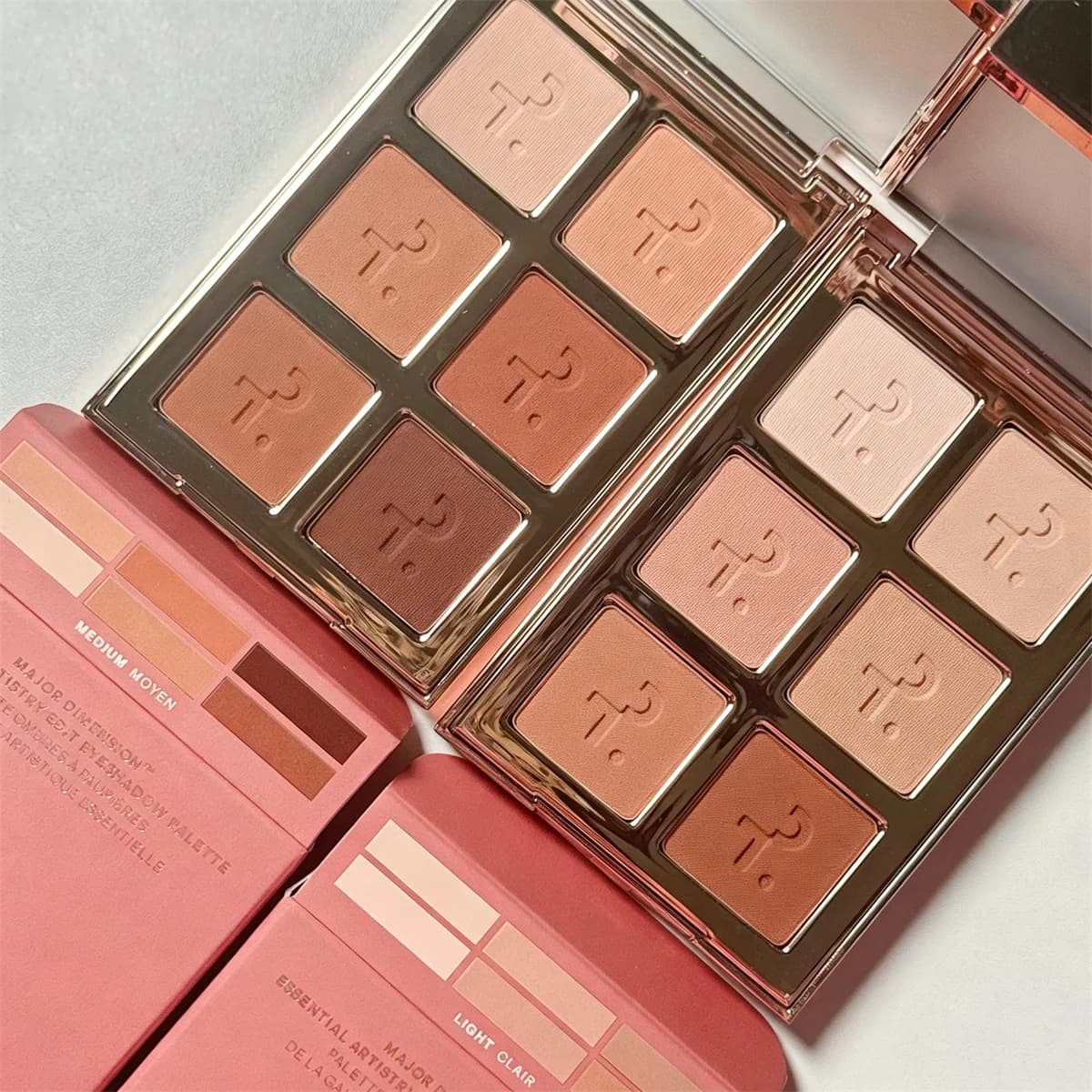 Luxury Partick Major Dimension Essential Artistry Edit Eyeshadow Palette Double Take Creme & Powder Blush TA Face Makeup Blusher