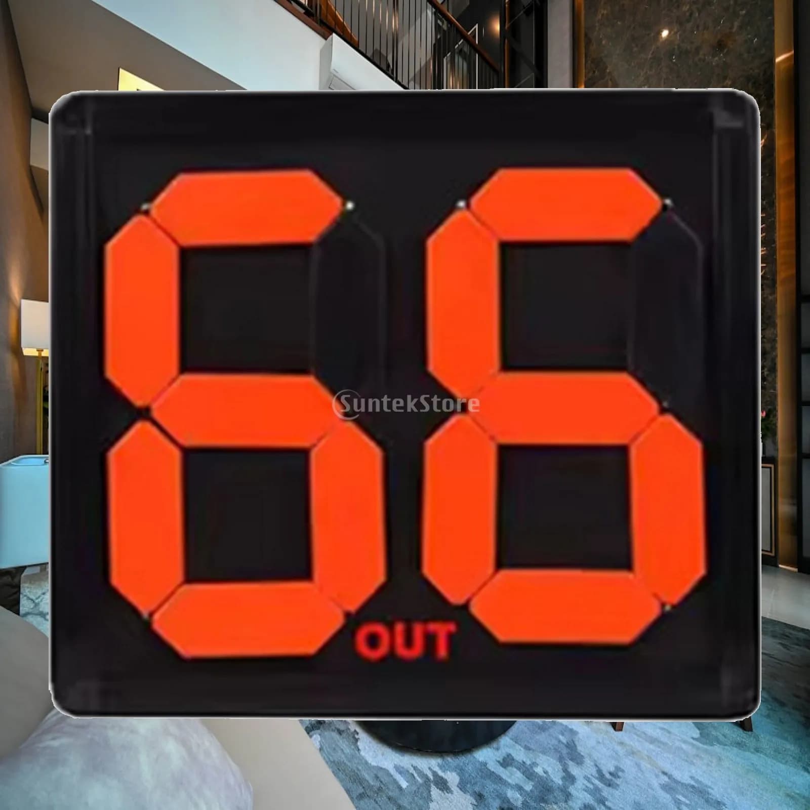 Substitution Board Compact Referee Substitution Card Manual Flip Scoreboard for Volleyball Tennis Table