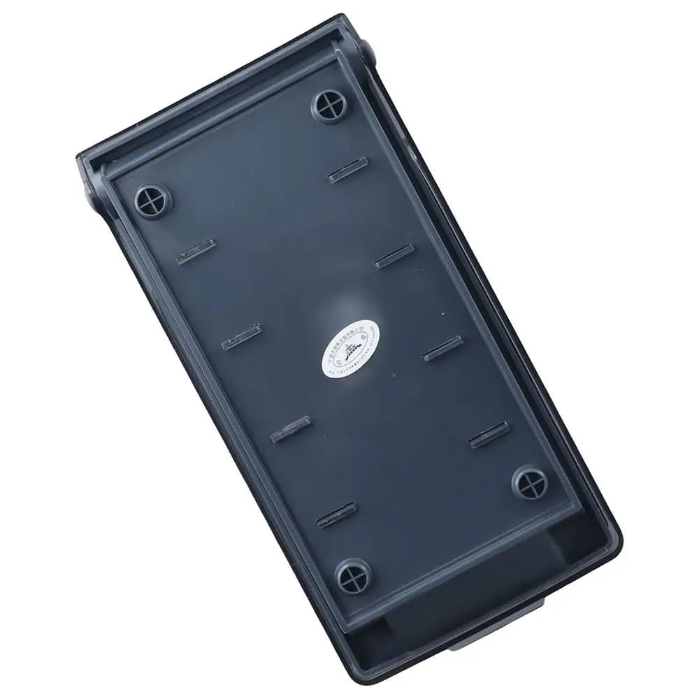 Gadget regalo porta biglietti da visita in plastica cartelle per messaggi neri File porta biglietti da visita ufficio