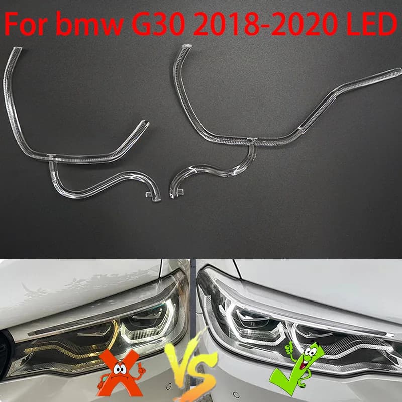 Per Bmw serie 5 G30 2018-2020 LED DRL luci di marcia diurna piastra guida luce luce di marcia diurna striscia di marcia diurna