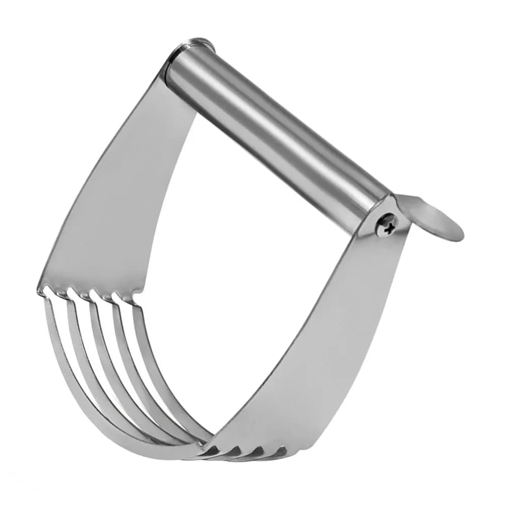 Heavy Duty Stainless Steel Pastry Blender Dough Cutter Baking Flour Mixer Rocking Blade Design Rust Resistant Kitchen Baking