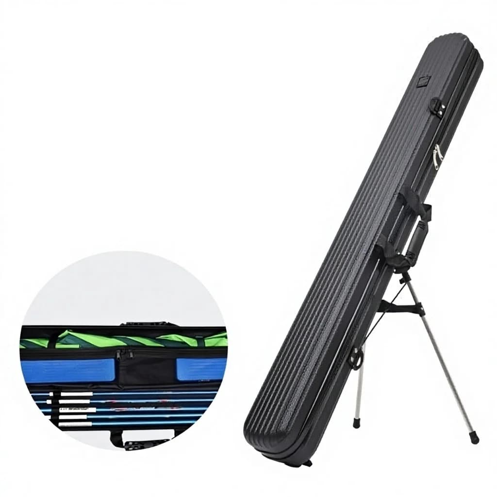 Wholesale China Hard Shell Multi-functional Waterproof Fishing Gear Bag 125 Meters Outdoor Fishing Rod Bag