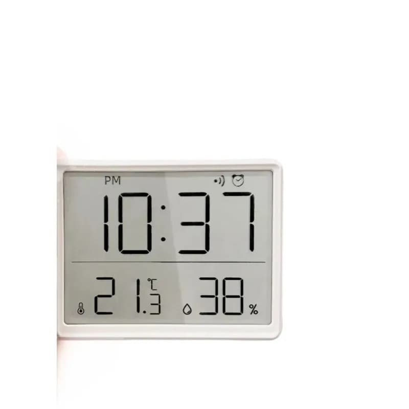 Refrigerator with magnetic clock, desktop electronic temperature and humidity meter, alarm clock, wall mounted kitchen clock